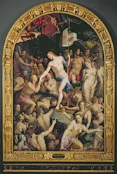 Christus in het voorgeborchte, 1552